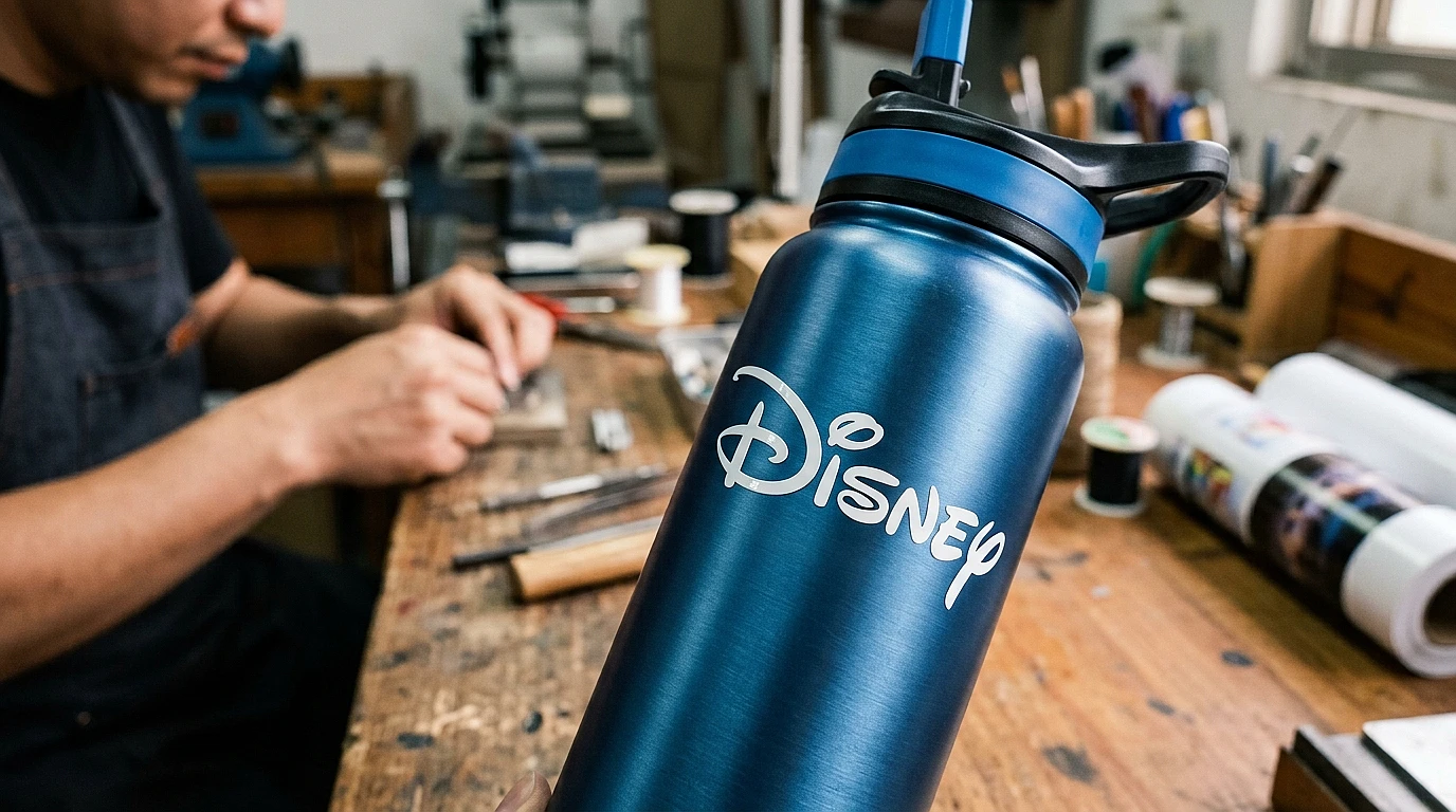 In dán tủ lạnh: Thiết kế logo nổi 3D sang trọng đẳng cấp