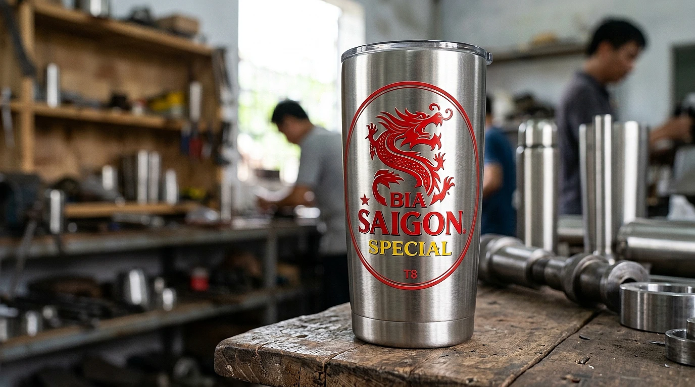 In decal dán bao bì chai tinh dầu serum chống dầu hiệu quả